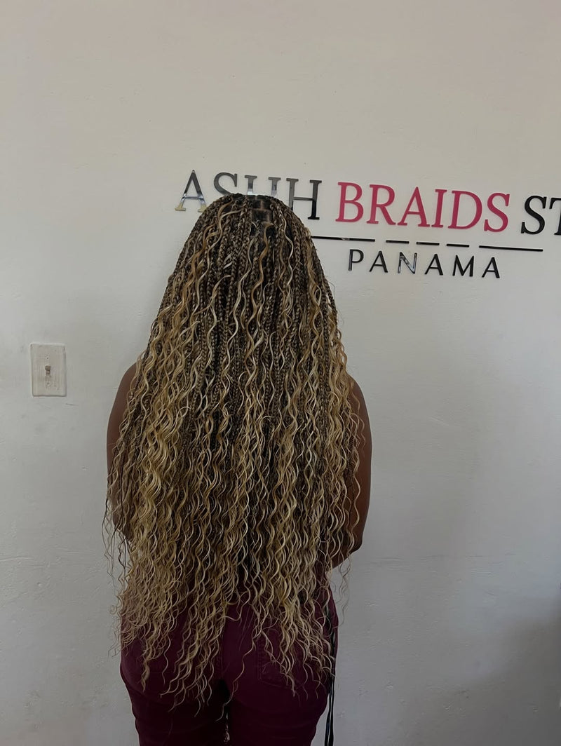 Trenzas con Color