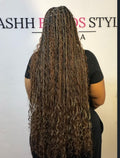 BOHEMIAN KNOTLESS BRAIDS💗