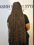 BOHEMIAN KNOTLESS BRAIDS💗