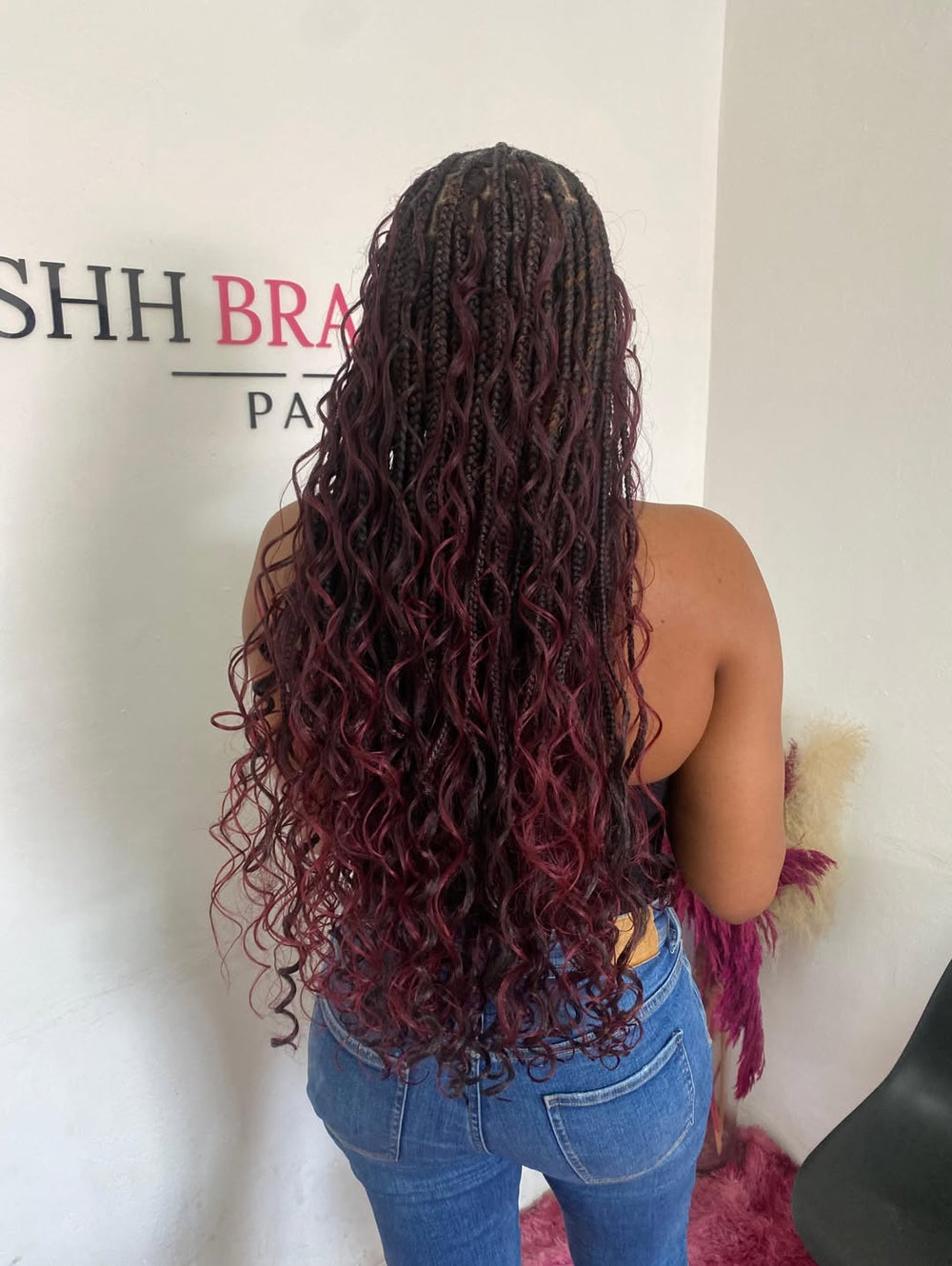 BOHEMIAN KNOTLESS BRAIDS💗