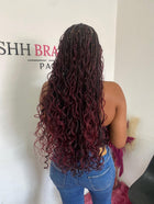 BOHEMIAN KNOTLESS BRAIDS💗