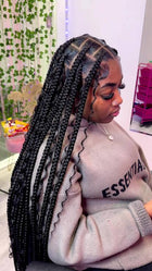 BOHEMIAN KNOTLESS BRAIDS💗