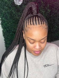 FEEDING PONYTAIL BRAIDS